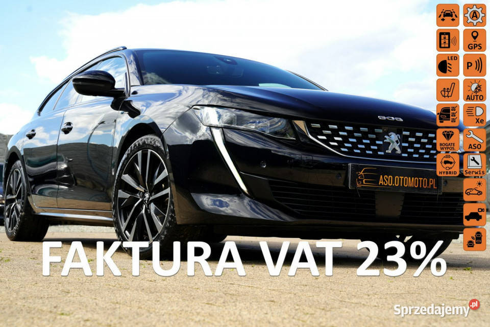 Peugeot 508 GT focal SKORA hak FUL LED kamery opolskie Otmuchów sprzedam