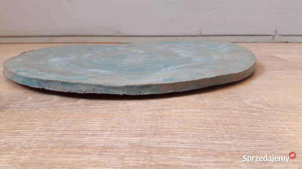 Talerz ceramiczny ręcznie wykonany Otwock