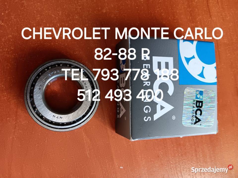 ŁÓŻYSKO PIASTY KOŁA ZEWNĘTRZNE CHEVROLET MONTE Kawnice