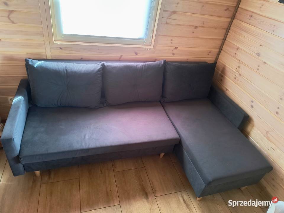 Narożnik z funkcją spania warmińsko-mazurskie Mrągowo