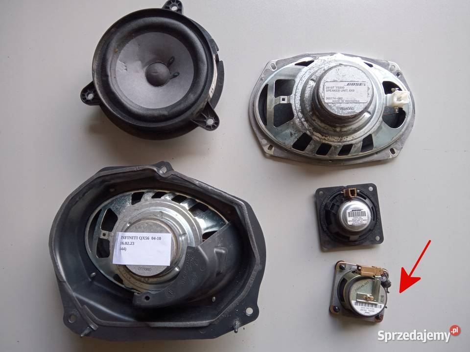 GŁOŚNIK INFINITI QX56 20042010 wielkopolskie Nowy Tomyśl