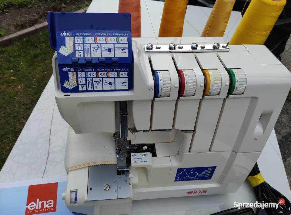 Owerlok Elna 654 Częstochowa