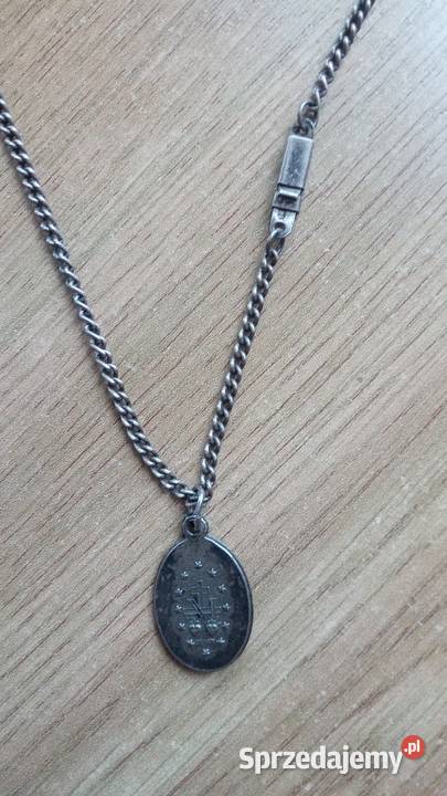 Medalik srebrny z matką boską Warszawa sprzedam