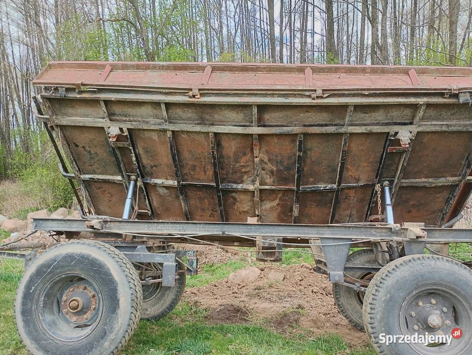 Przyczepa wywrotka hl 6011 platforma Przyczepy rolnicze podlaskie Sejny
