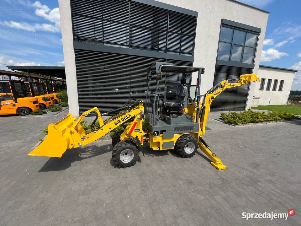 Nowa Koparkoładowarka model GG06 LX marki Gunter Poniatowa sprzedam