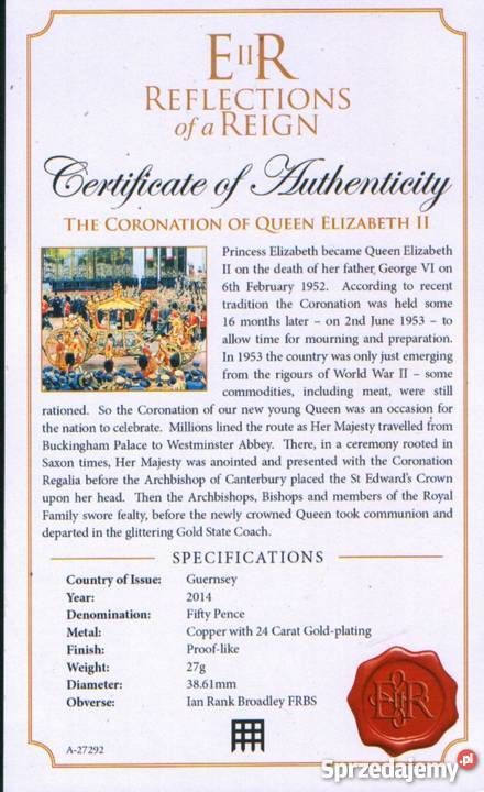 Anglia Moneta kolekcjonerska 2014 Gliwice