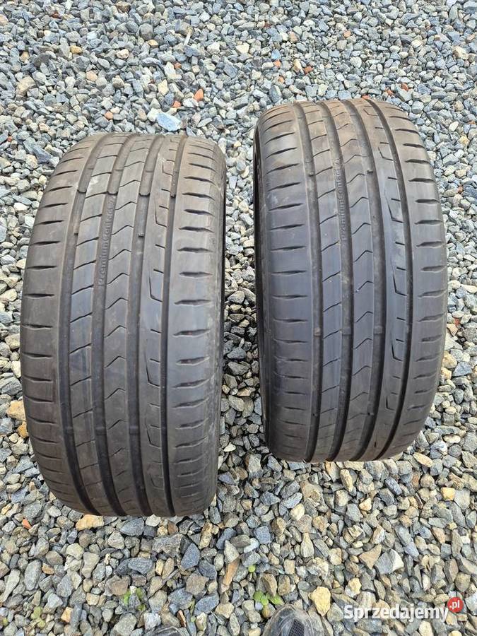 Sprzedam 2 opony letnie continental Motoryzacja Strzelin sprzedam