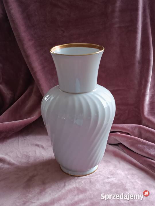 Tettau Klasyka designu biała porcelana i złoto Antyki, Sztuka, Kolekcje