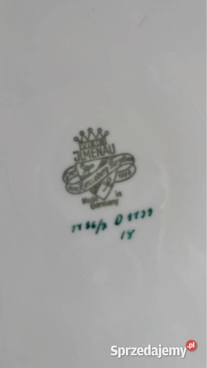 Talerzyk Ilmenau Made in Germany Ze scenką Gdańsk