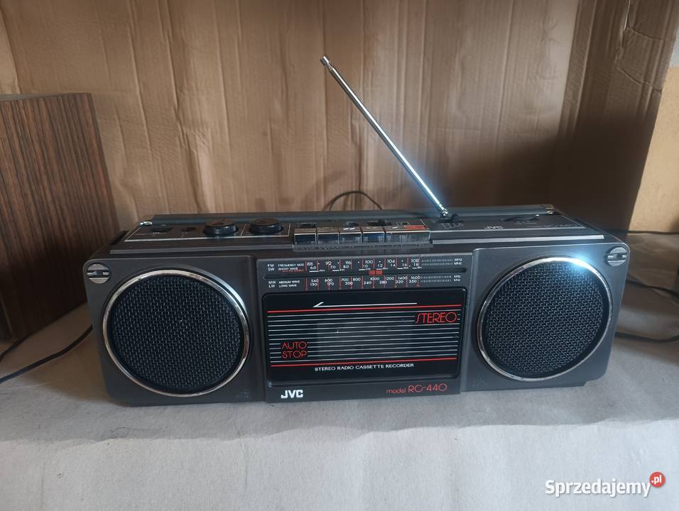 Radiomagnetofon JVC RC440 W Świetnym Stanie Przeworsk sprzedam