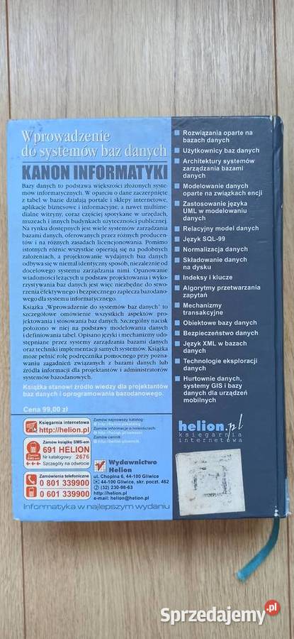 Wprowadzenie do systemów baz danych Ramez małopolskie Kraków