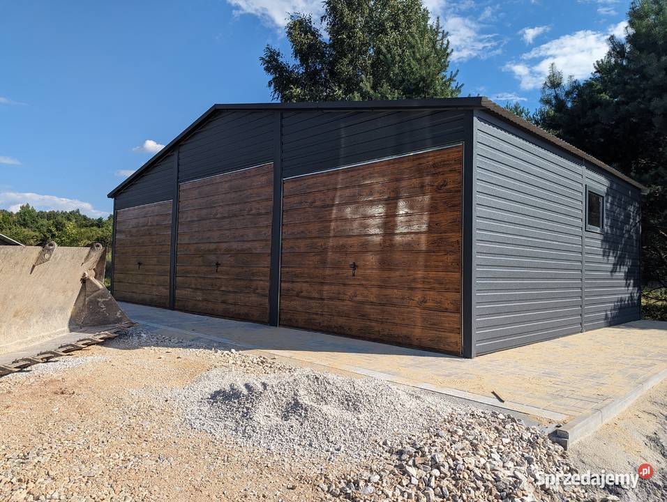garaż blaszany producent 3x5 9x6 12x6 hala wiata śląskie Tychy