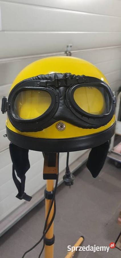 Kask orzeszek gogle prl Głogów