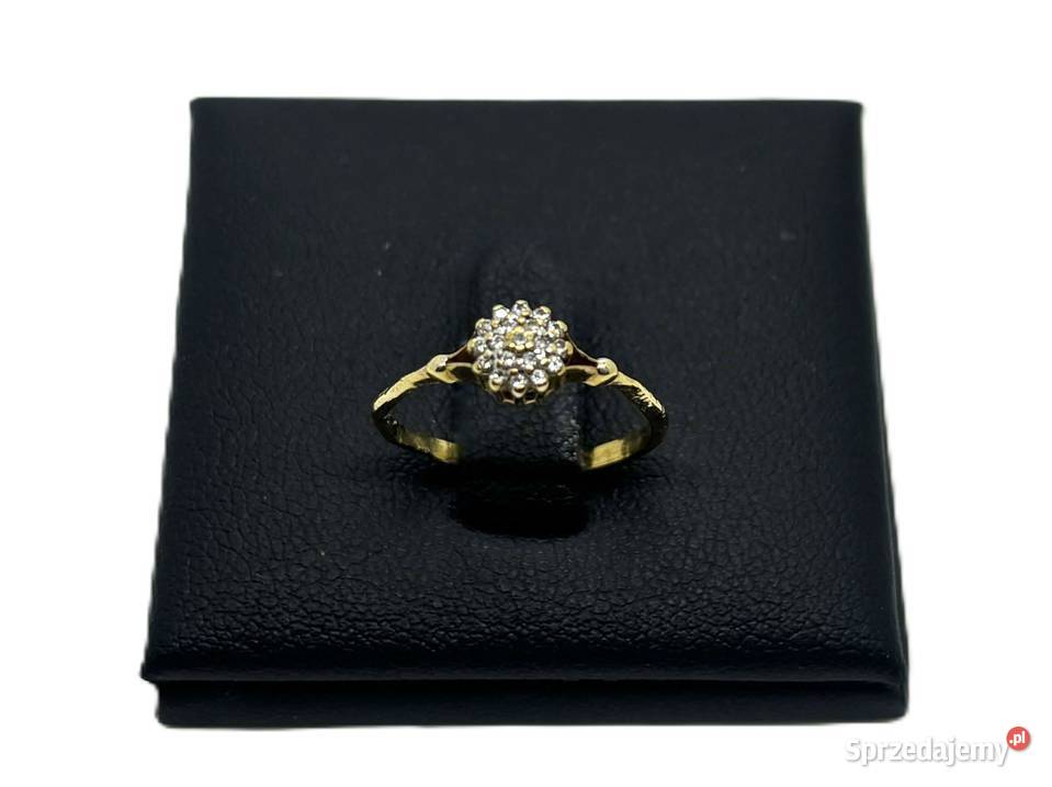 Złoty Pierścionek pr 333 085g R7 Biżuteria Elbląg sprzedam