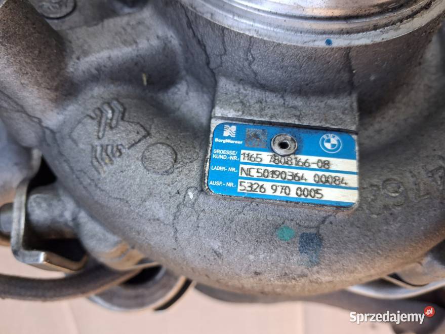 Turbosprężarka Turbina N57 BMW E70 F01 F07 F10 Grzywna