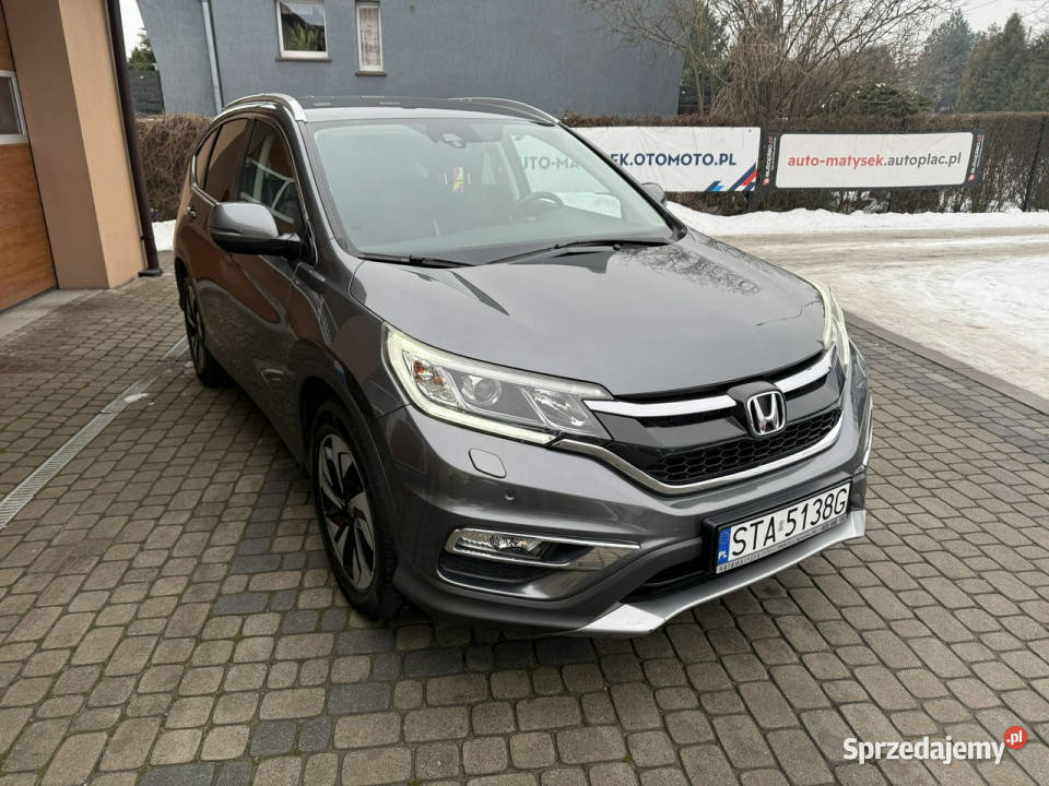 Honda CRV 16 iDTEC 120 Klima Kamera Xenony Opony czujnik zmierzchu Orzech sprzedam