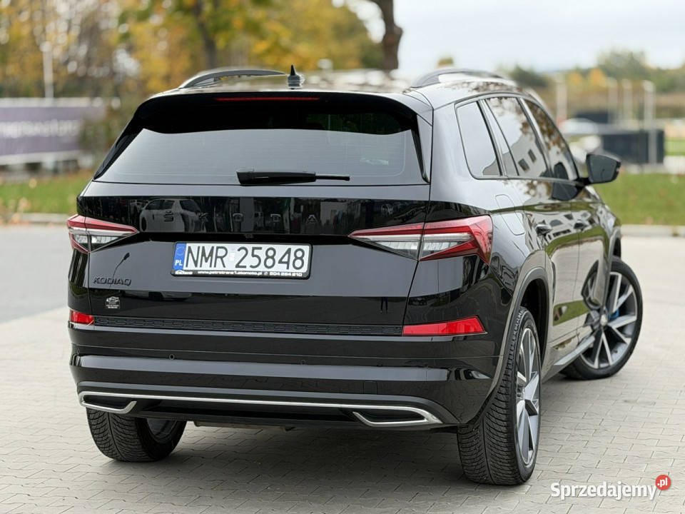 koda Kodiaq 20 TDI 150 FULL LED SportLine lakier metallic Mrągowo