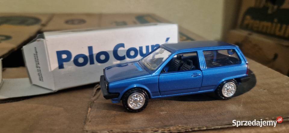 Vw polo C 143 Conrad oryginalne pudelko Antyki, Sztuka, Kolekcje łódzkie Łódź sprzedam