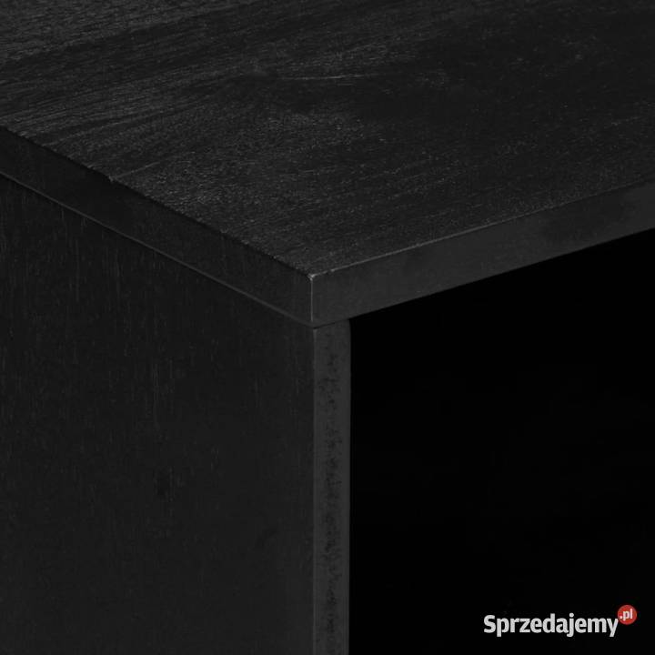 Szafka nocna czarna 50x33x62 materiał Warszawa