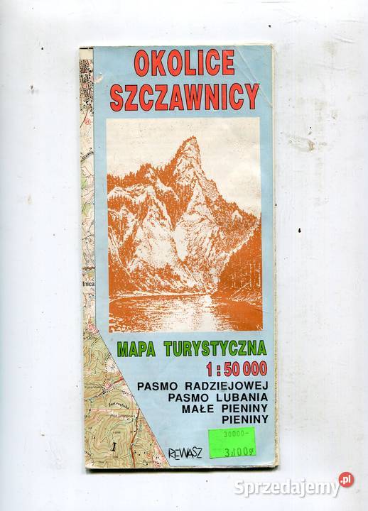 Szczawnicy Mapa turystyczna Pozostałe Szczecin sprzedam
