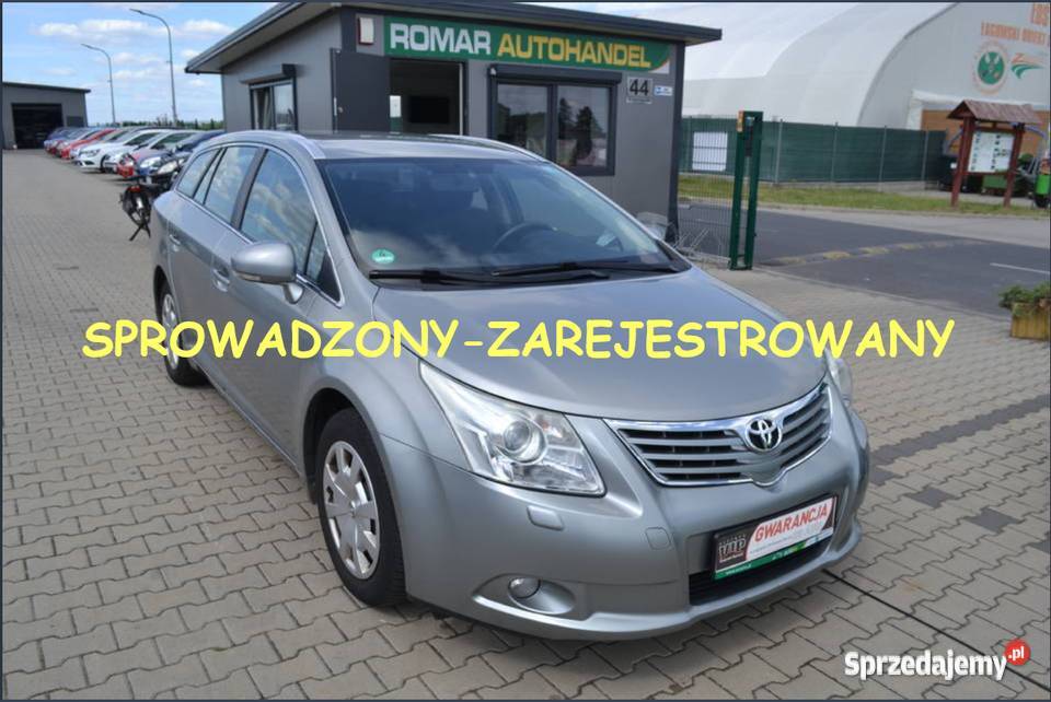 Toyota Avensis z Niemiec OPŁACONA 13 tempomat dolnośląskie sprzedam