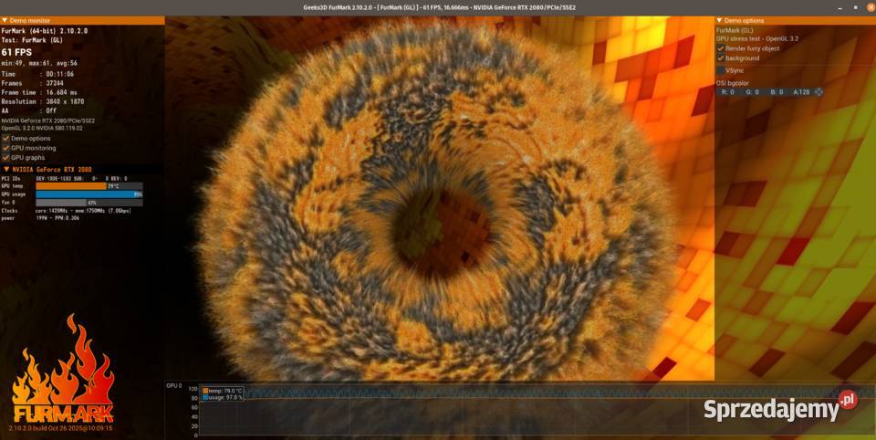 Karta graficzna NVIDIA GEFORCE RTX 2080 8GB Żyrardów