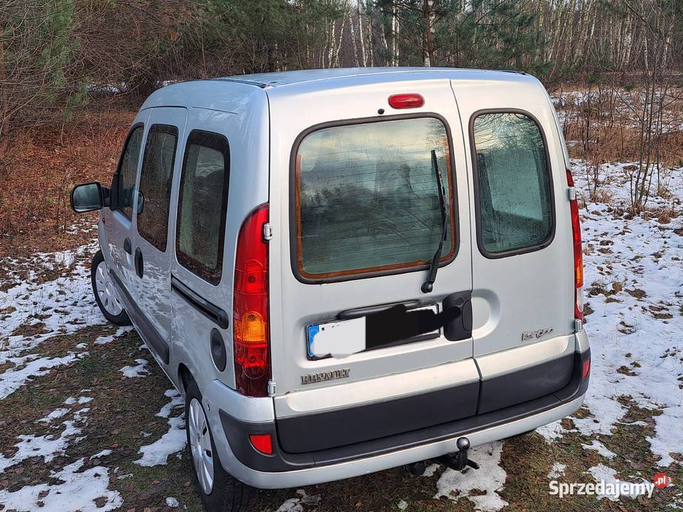 Sprzedam ładne Renault kangoo lift 16 benzyna automatyczna mazowieckie Żyrardów