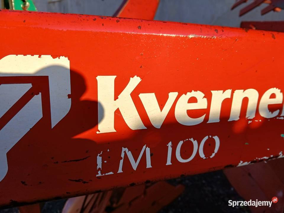 Sprzedam pług kverneland em 100 kujawsko-pomorskie Wąbrzeźno