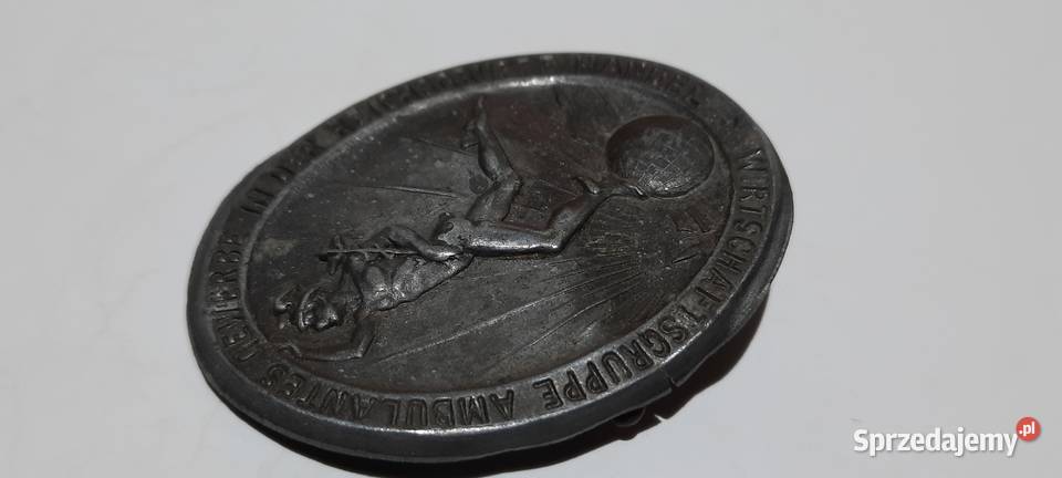 odznaka AMBULANTES GEWERBE IN DER REICHSGRUPPE Warszawa sprzedam