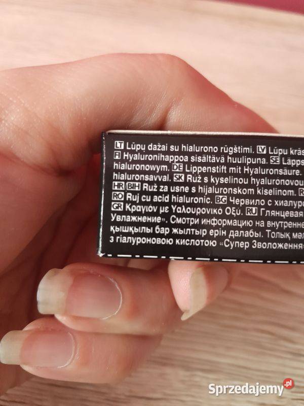 Lśniąca szminka z kwasem hialuronowym 36g Siewierz