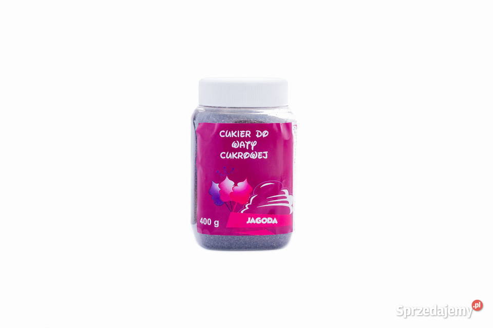 Kolorowy smakowy cukier słoik 400 g