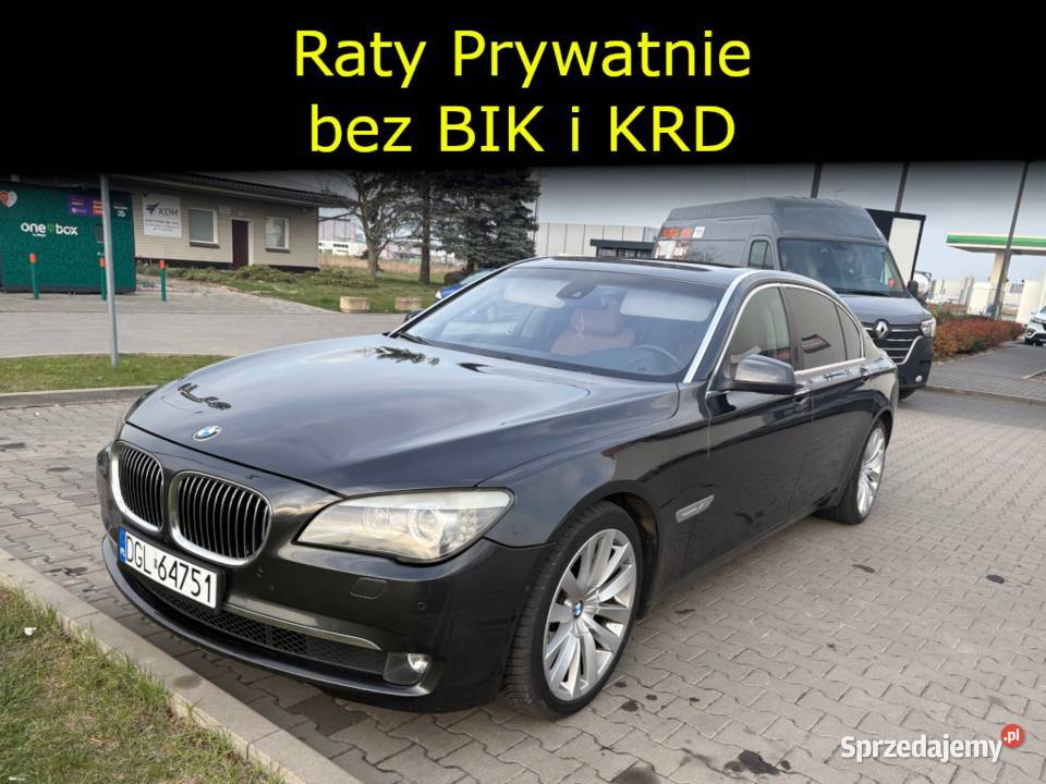 BMW Seria 7 750Li Raty Prywatnie Najbogatsze tempomat dolnośląskie