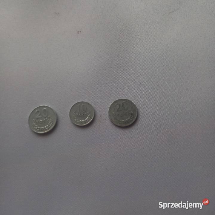Sprzedam 2monety 20gr i 1moneta 10gr Pozostałe