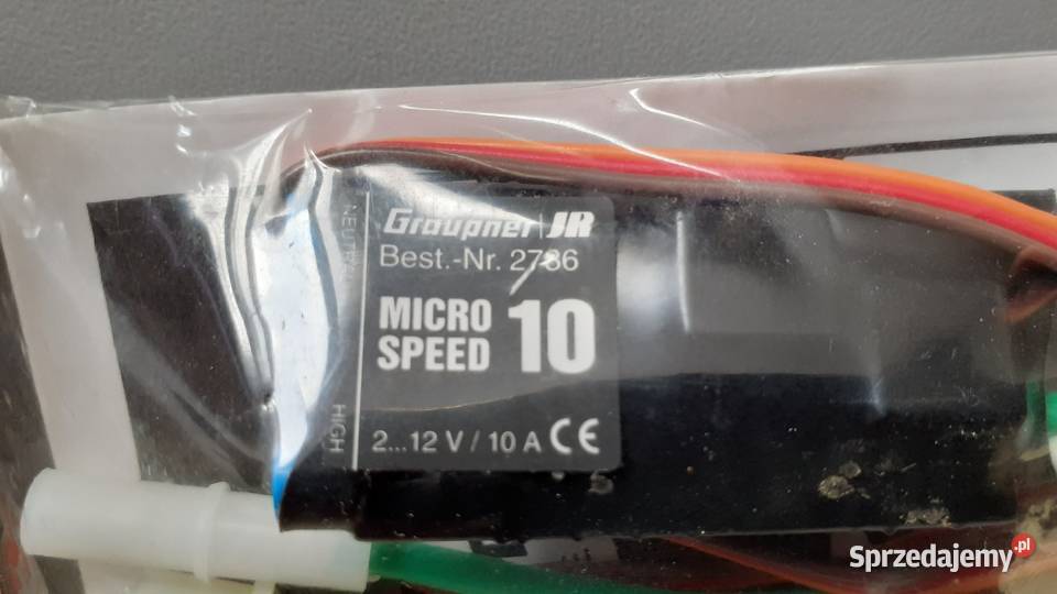 Firmowy mikroregulator Graupner 2736 MICRO SPEED Szczecinek sprzedam