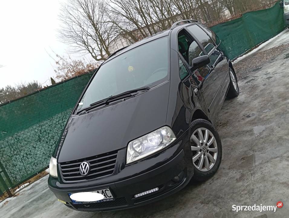 VW SHARAN 19 TDI HAK 7 FOTELI SPRAWNY ZAREJESTR Gostynin