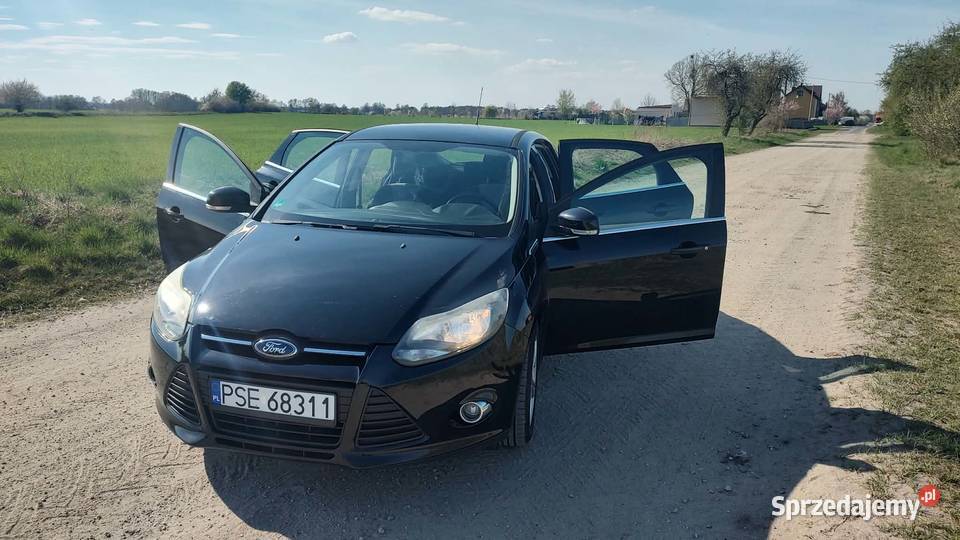 Ford Focus 10 2012r Grzane fotele i szyby 100KM wielkopolskie Książ Wielkopolski