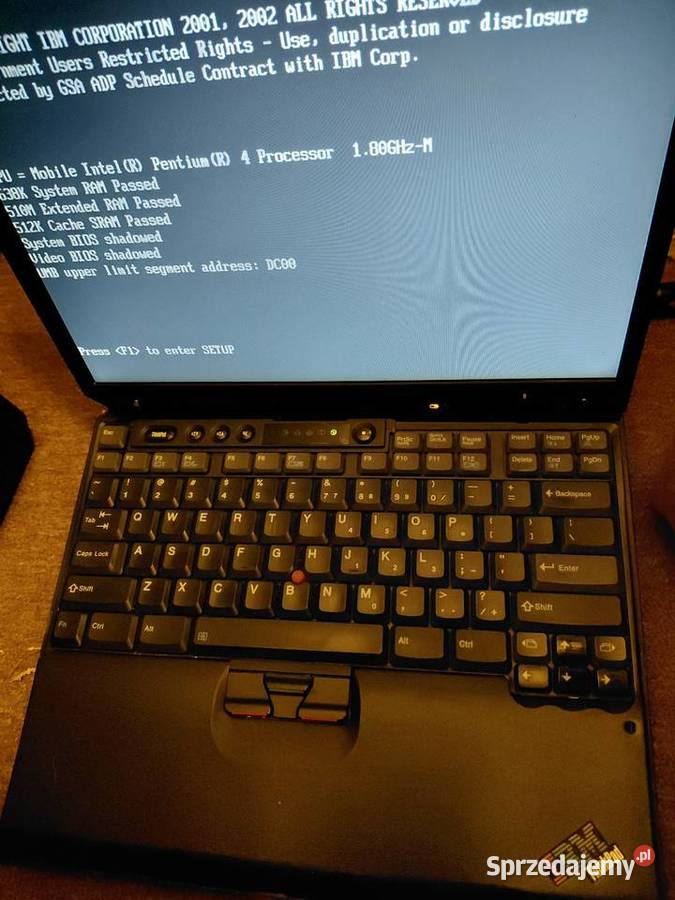 ibm thinkpad T30 na części Grodzisk