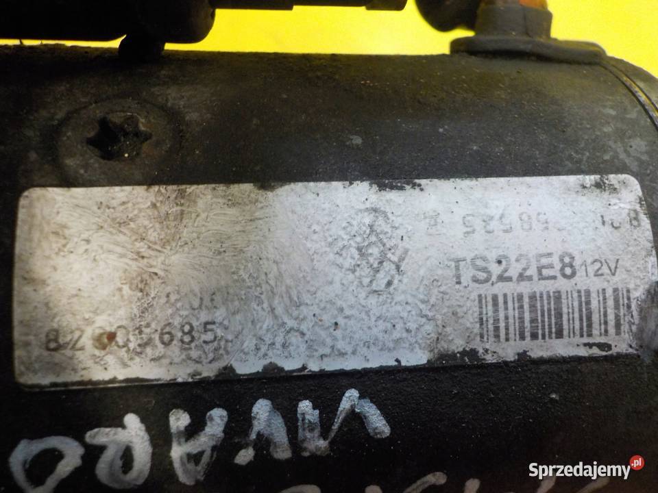 TRAFIC VIVARO 20 DCI EURO 5 14r 114 rozrusznik Układ elektryczny silnika świętokrzyskie Suków sprzedam