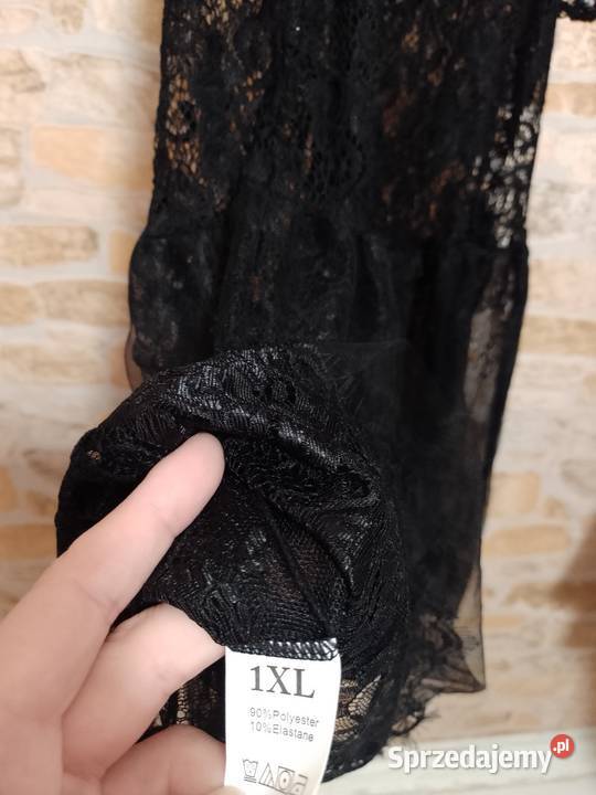 42XL Zmysłowa koronkowa halka koszulka nocna z Kraków sprzedam