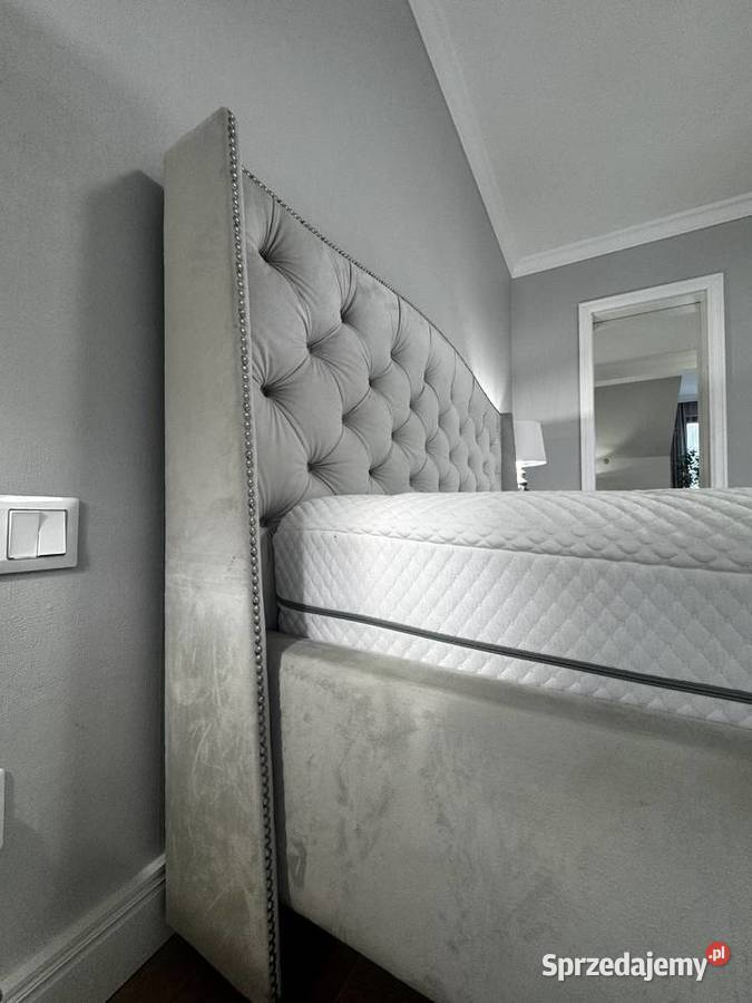 Łóżko eleganckie komfortowe 160x200 ze skrzynią Łóżka Olsztyn