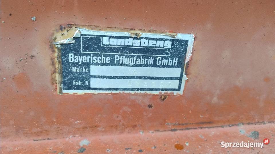 Agregat Ścierniskowy Gruber Zrywacz Landsberg 11 wielkopolskie Kowale Pańskie