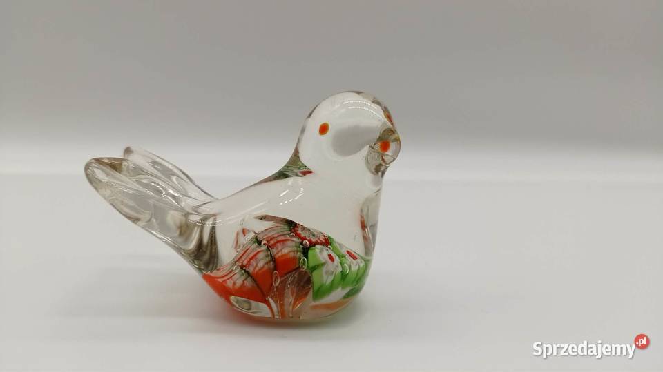 Kolekcja Vintage Figurki szklane Millefiori lata Olsztyn sprzedam