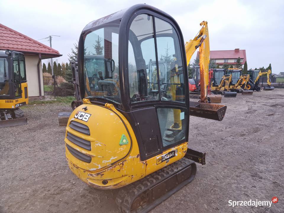 Minikoparka JCB 8014 2006r 3000mtg Ryżki