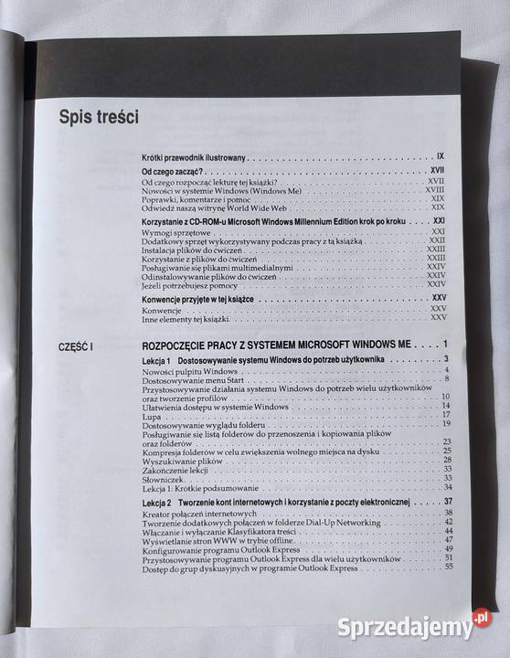 Microsoft Windows Millennium Edition krok kroku sprzedam