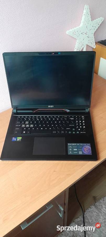 Laptop MSI Raider GE78HX 13VH254NL RTX 4080 i9 MSI