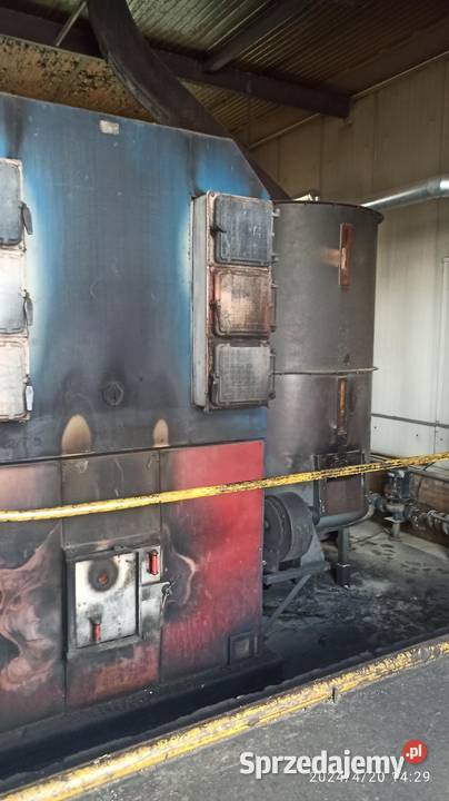 PIEC NA ODPADY MOKRE I SUCHE PODŁACZONY LIGNUM Kłodawa