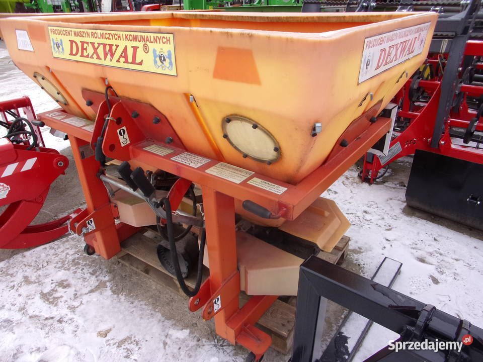 Rozsiewacz nawozu dwutarczowy Tornado Duo Turbo Opoczno