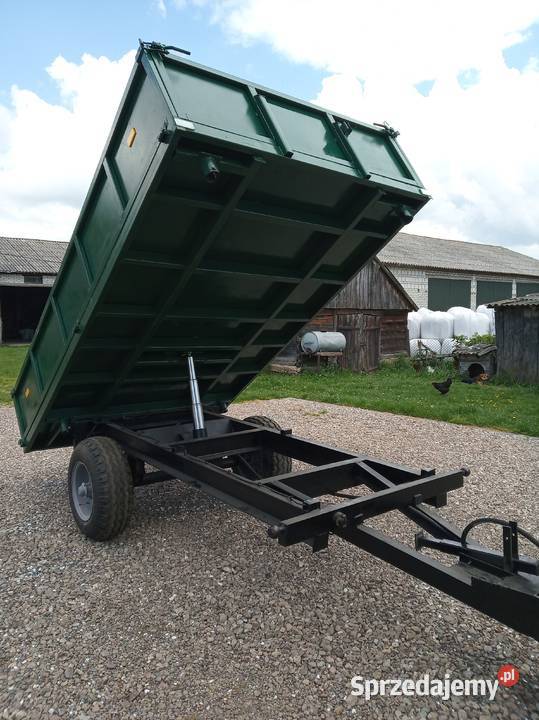 Przyczepa jednoosiowa wywrotka Stare Rzewuski