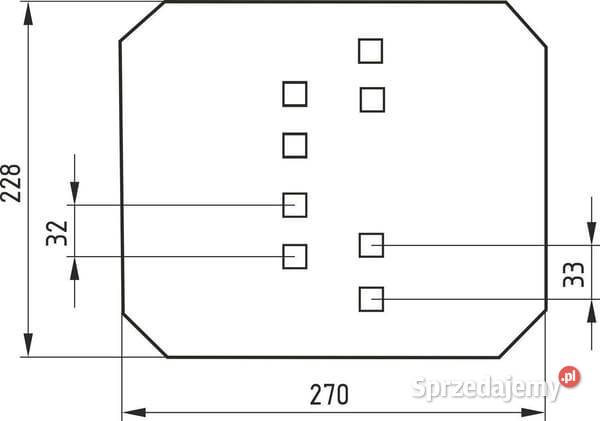 Nakładka płozy VIS25 MX 1067930020