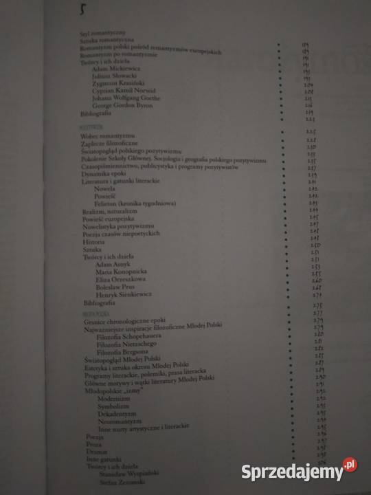 Historia Literatury Hanczakowski Kuziak Zawadzki